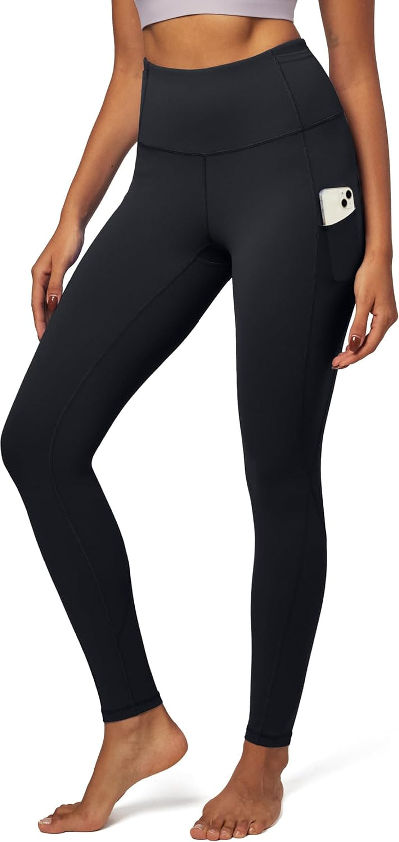 Upgrade your workout game with our High-Waisted Leggings featuring pockets! Perfect for yoga, running, and all your fitness needs. Tummy control and compression for that flattering fit! #WorkoutGoals #LeggingsWithPockets